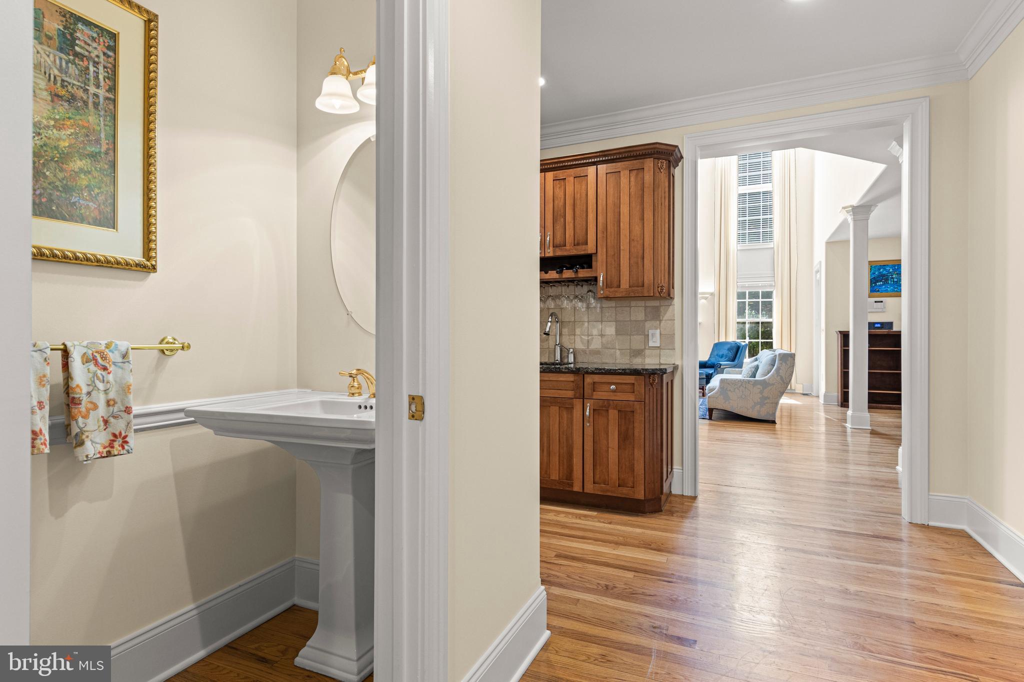 616 Brookside Avenue Wayne, PA 19087 - Photo 32 of 76 powder room conveniently located