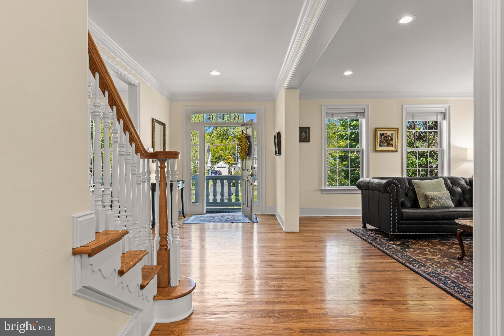616 Brookside Avenue Wayne, PA 19087 - Photo 6 of 76 Foyer opens to formal living room and dining rooms