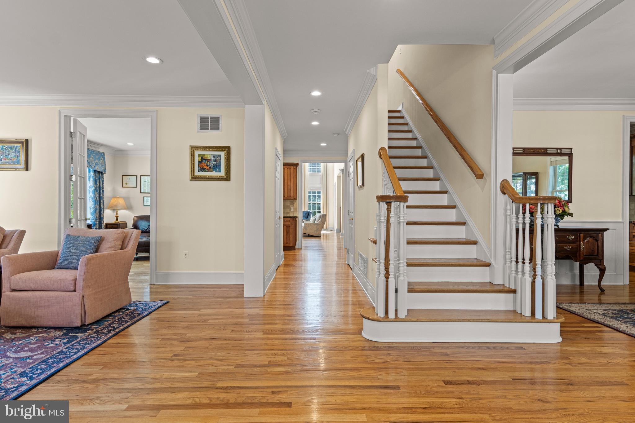 616 Brookside Avenue Wayne, PA 19087 - Photo 8 of 76 beyond foyer is open concept heart of the home