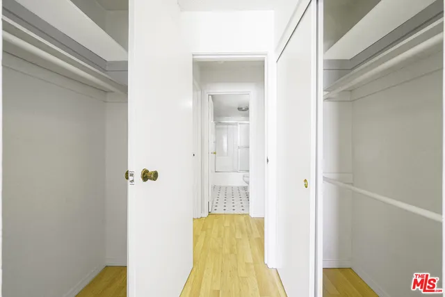 a view of walk in closet