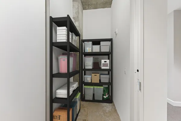 a view of a swimming pool with a lounge chairs