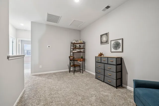 a view of workspace with furniture