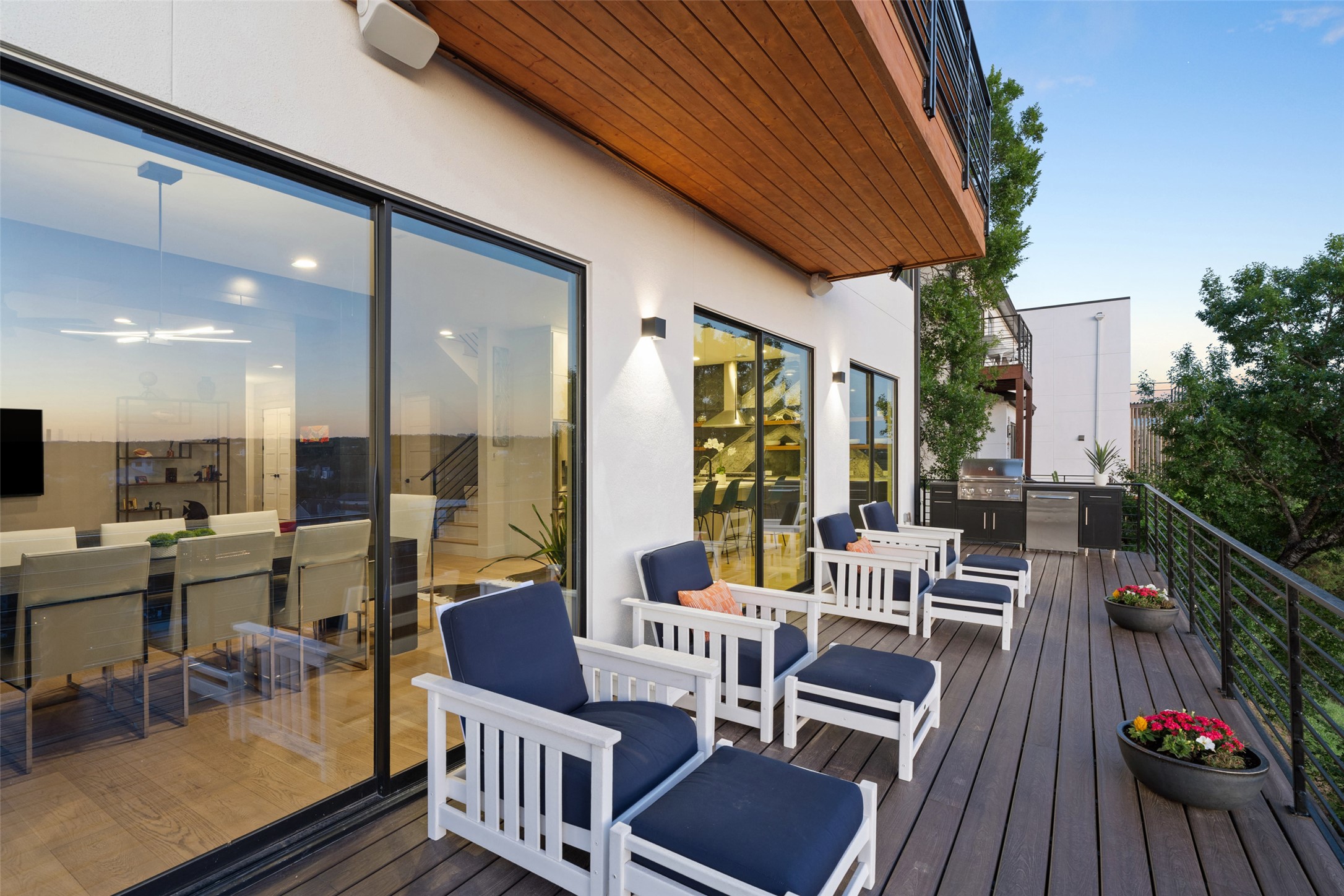 14417 Cochise Trail Austin, TX 78734 - Photo 7 of 40 a outdoor space with lots of tables and chairs