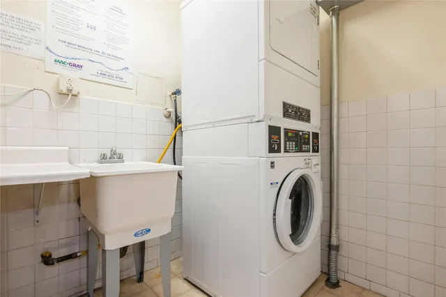 a view of a wooden door