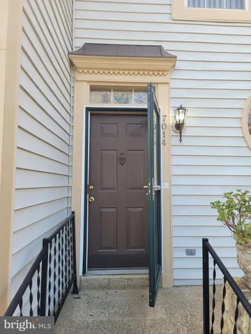 a view of a entryway door of the house