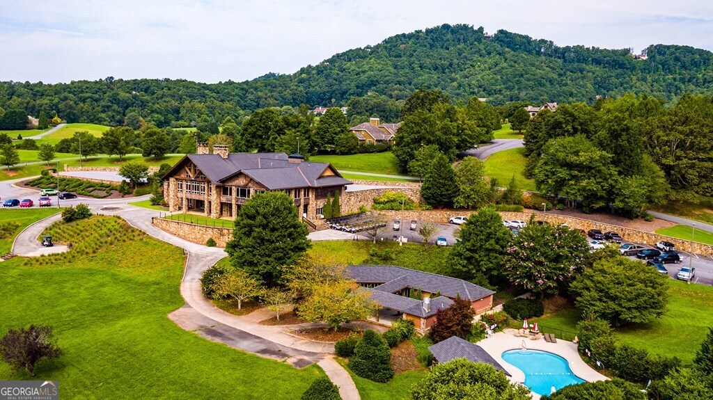 Lot 73 M Ridges Hayesville, NC 28904 - Photo 15 of 45 an aerial view of residential houses with outdoor space and trees