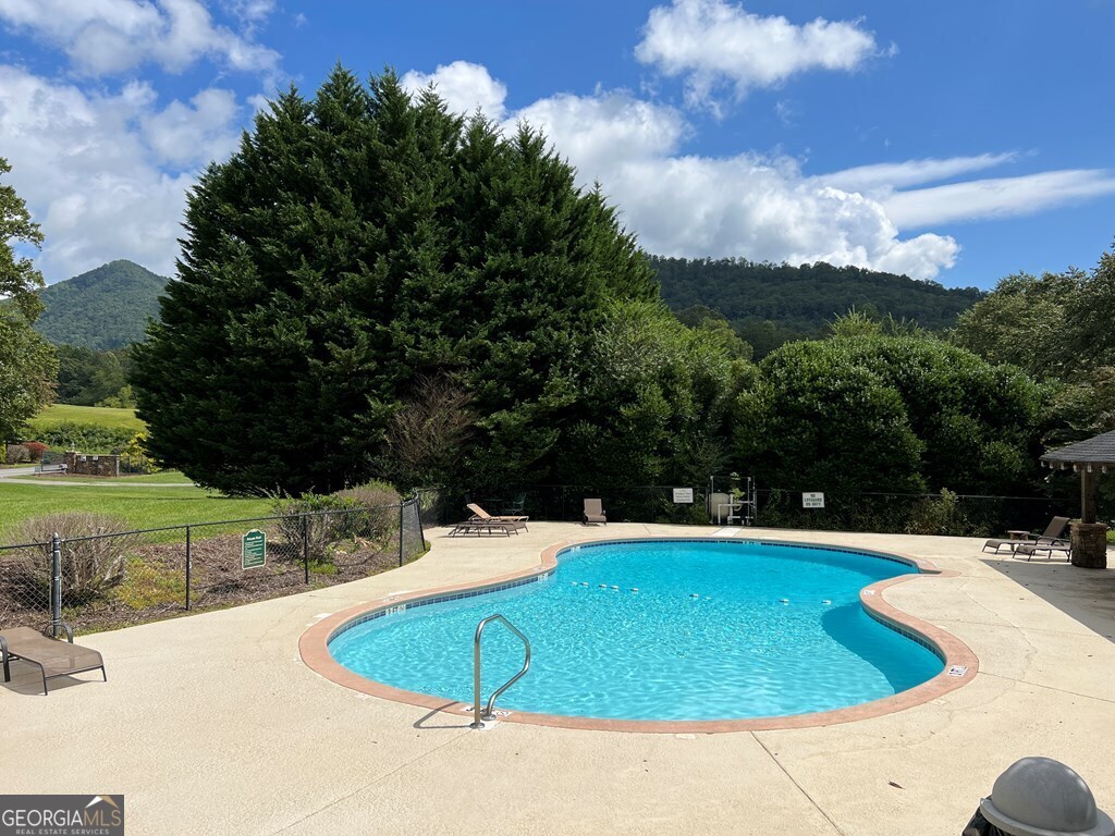 Lot 73 M Ridges Hayesville, NC 28904 - Photo 18 of 45 a view of a swimming pool with a patio