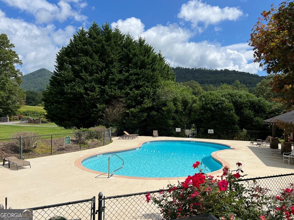 Lot 73 M Ridges Hayesville, NC 28904 - Photo 19 of 45 a view of a swimming pool with a patio