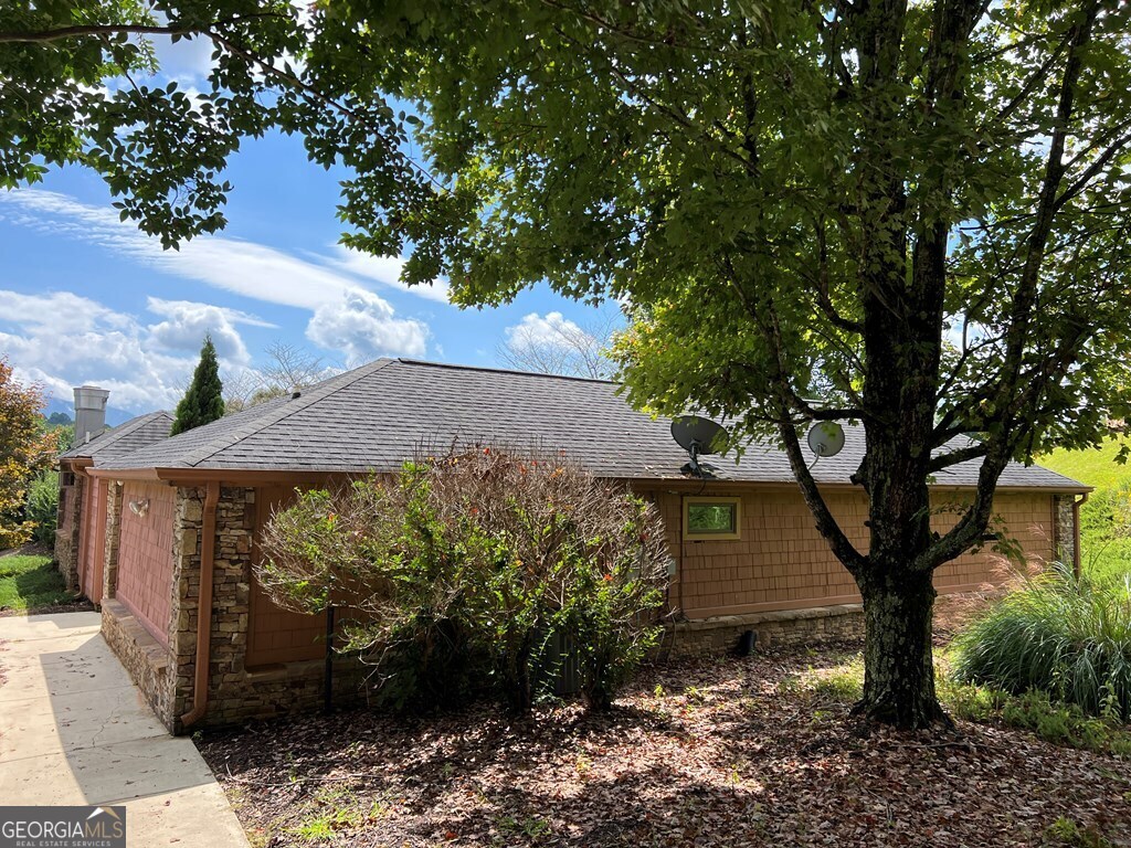 Lot 73 M Ridges Hayesville, NC 28904 - Photo 22 of 45 a view of a garden with a tree