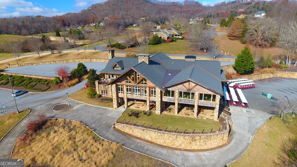 Lot 73 M Ridges Hayesville, NC 28904 - Photo 7 of 45 an aerial view of a house with yard swimming pool and outdoor seating