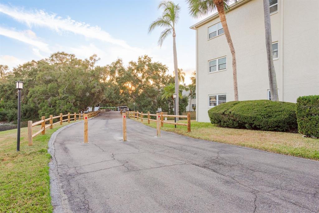 952 Virginia Street, Unit 105 Dunedin, FL 34698 - Photo 21 of 26 a view of outdoor space yard and swimming pool