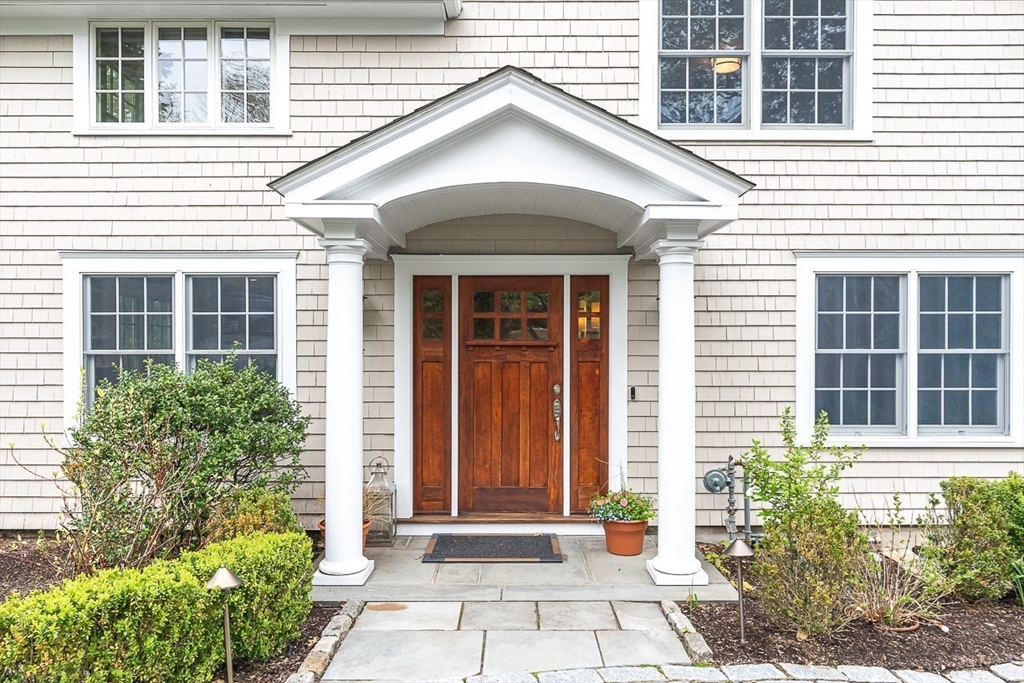 24 Birch Road Wellesley, MA 02482 - Photo 2 of 40 a front view of a house
