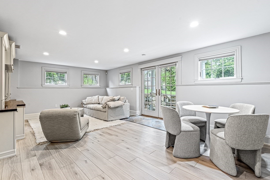 24 Birch Road Wellesley, MA 02482 - Photo 30 of 40 a living room with furniture and wooden floor