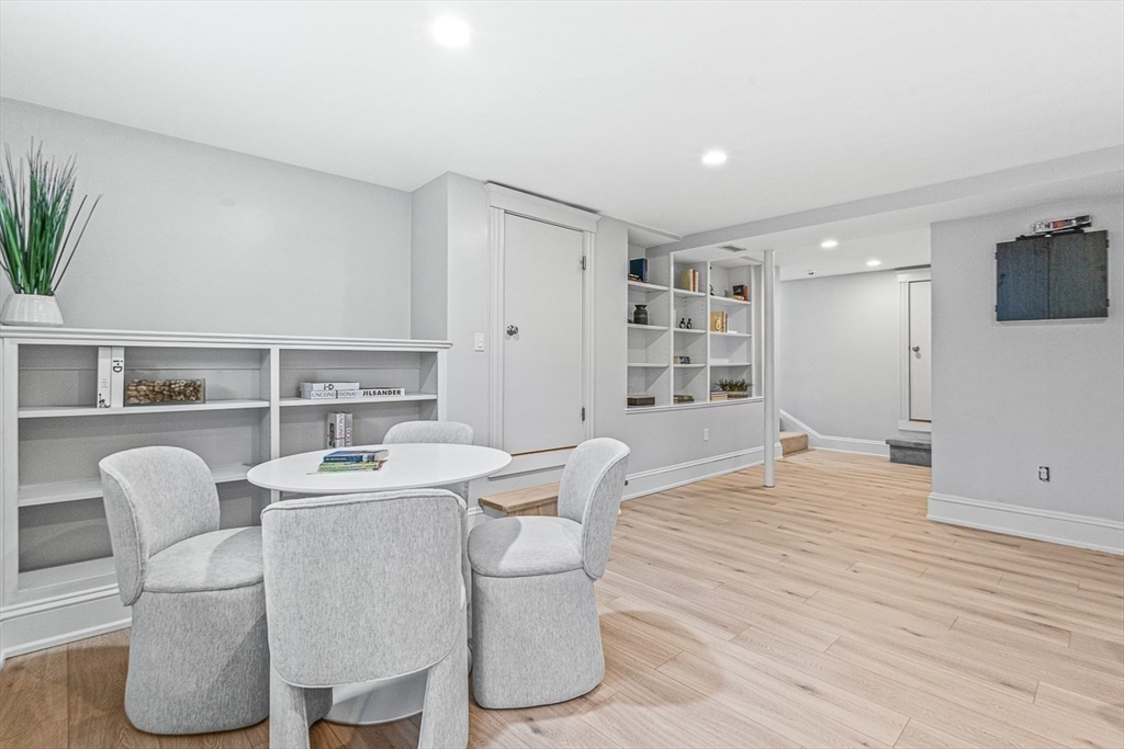 24 Birch Road Wellesley, MA 02482 - Photo 31 of 40 a view of a dining room with furniture and wooden floor