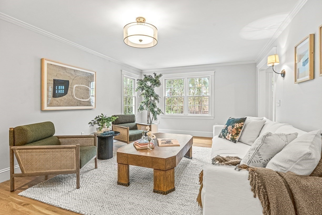 24 Birch Road Wellesley, MA 02482 - Photo 5 of 40 a living room with furniture a rug and a window