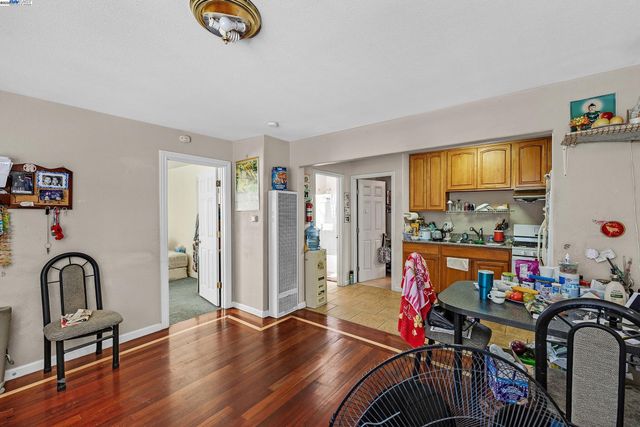 a view of a workspace with furniture and toys