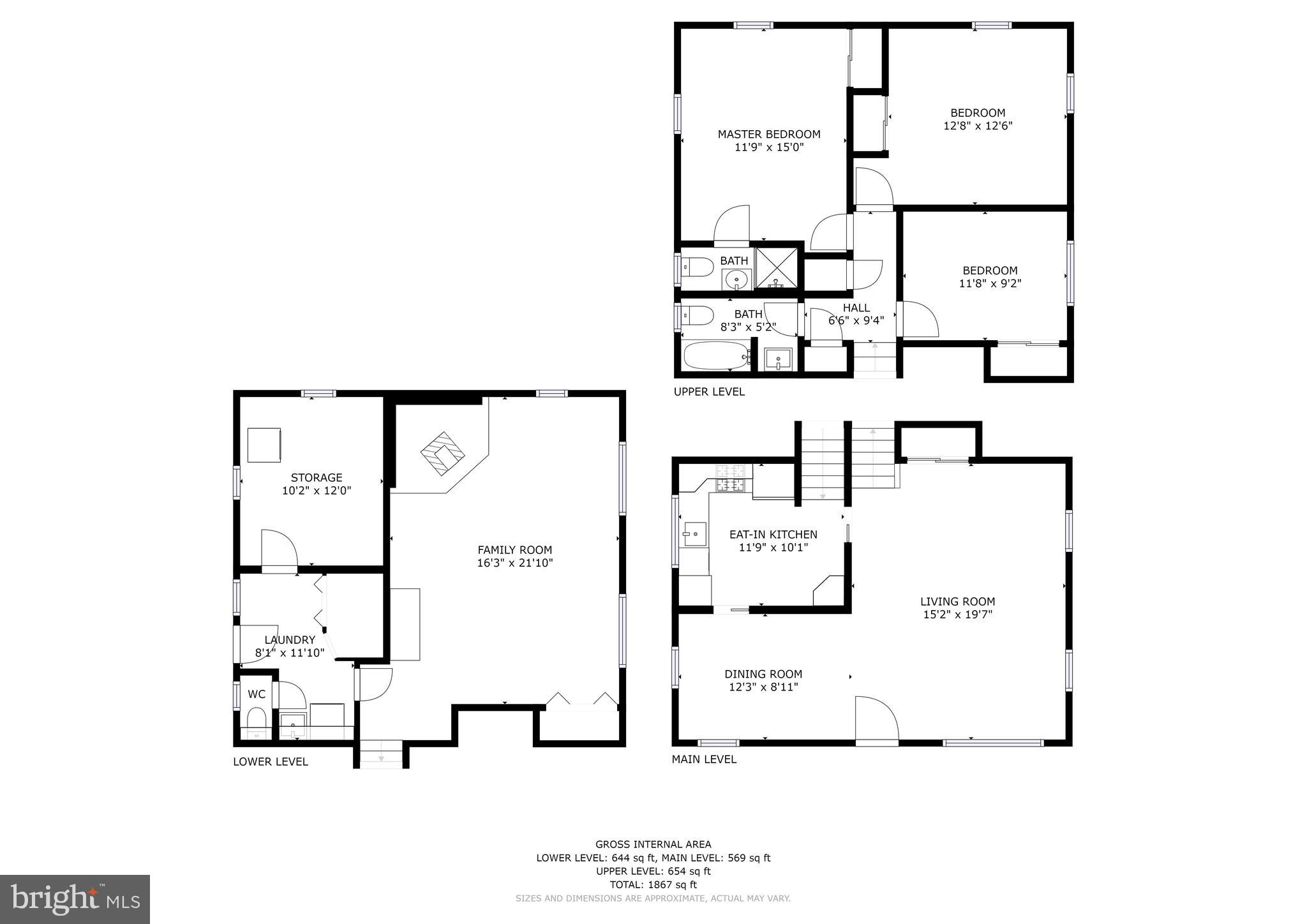 232 Rollingbrook Way Baltimore, MD 21228 - Photo 26 of 26 Floor Plan