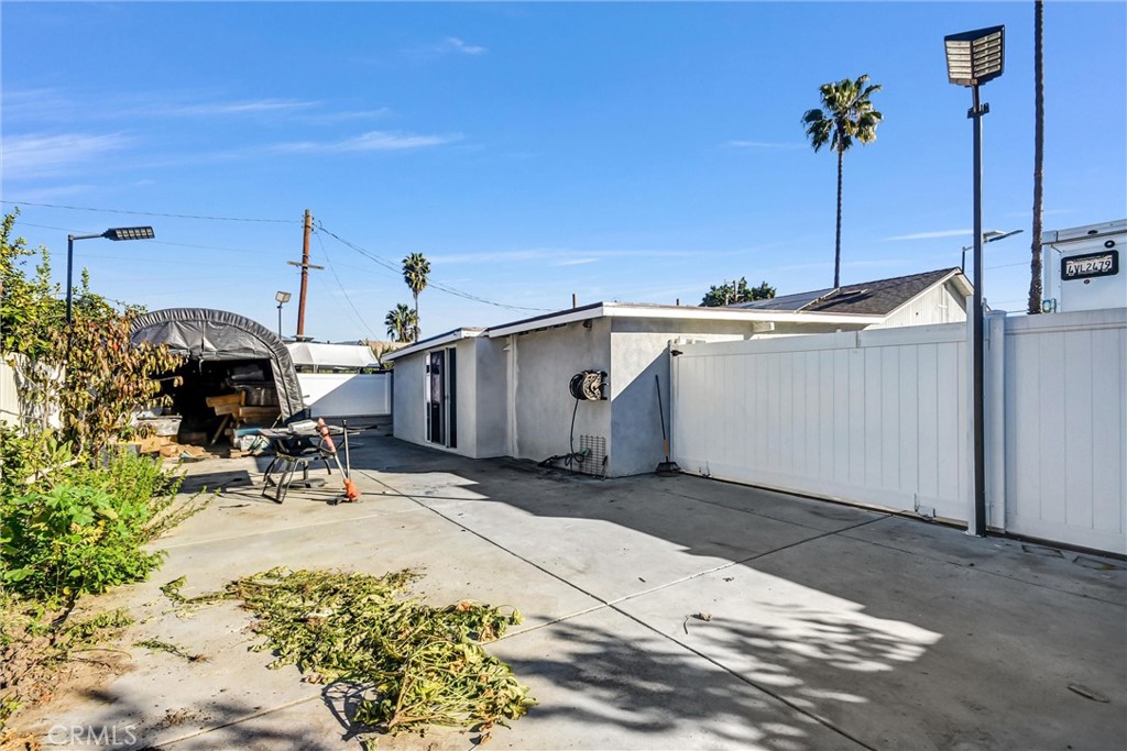 3913 Walnut Street Baldwin Park, CA 91706 - Photo 23 of 25 a view of a backyard with sitting area