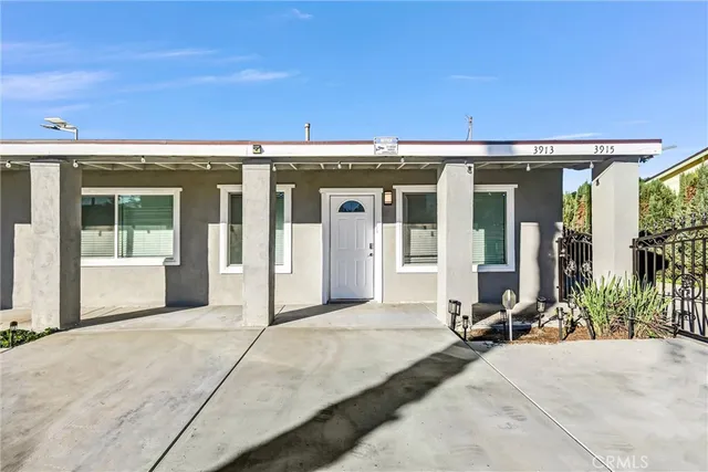 front view of a house