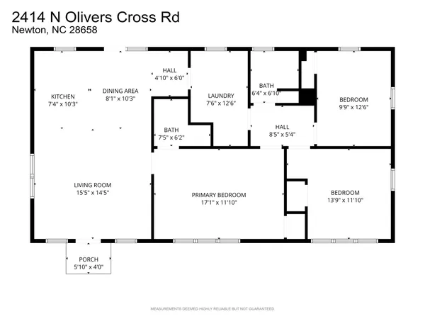 $150,000 | 2414 North Olivers Cross Road, Newton, NC 28658