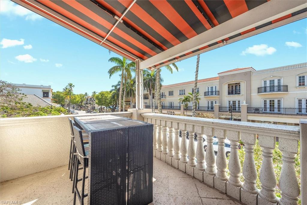 555 5th Avenue South, Unit 204 Naples, FL 34102 - Photo 20 of 30 a view of city from a balcony