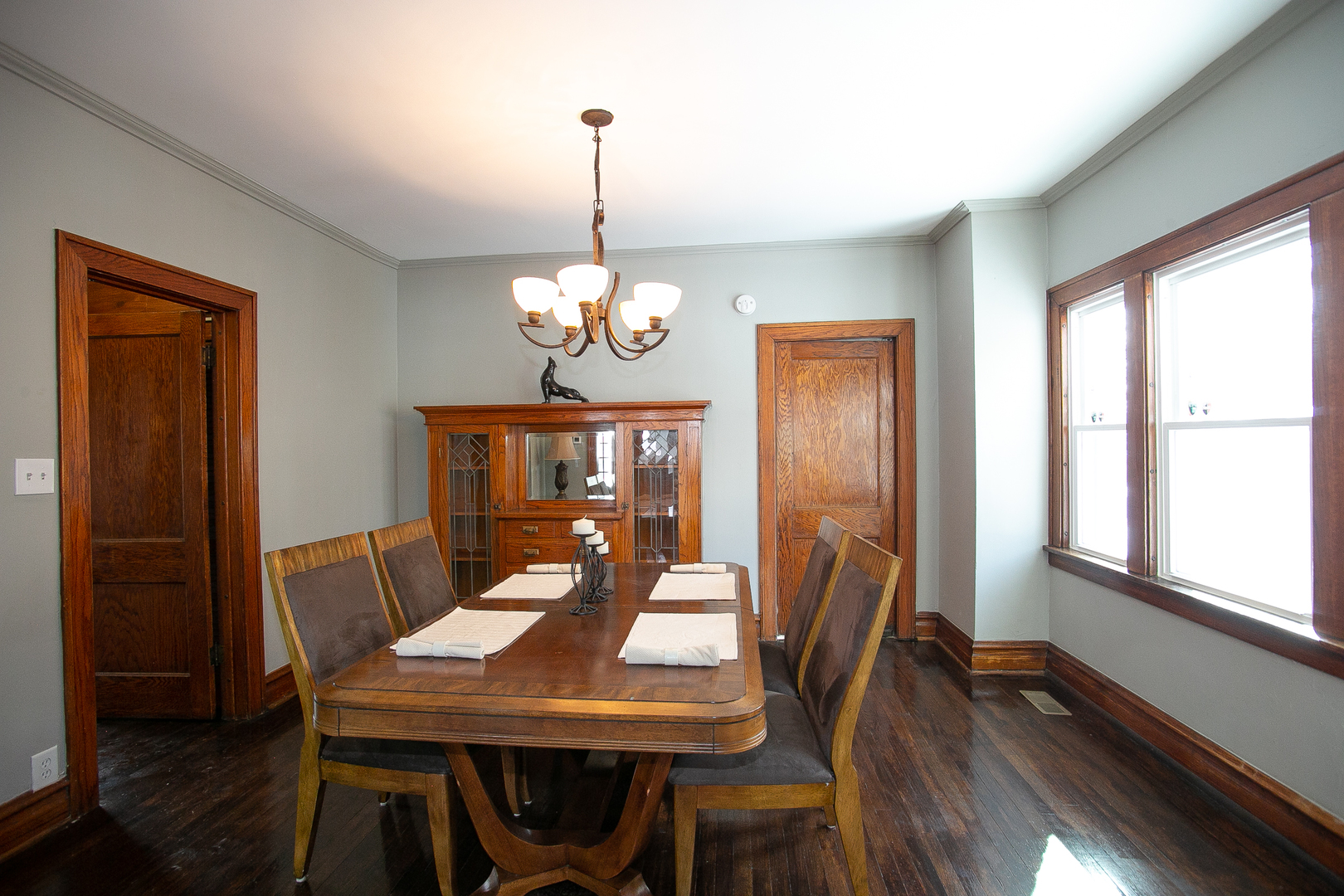 1659 Linden Road Homewood, IL 60430 - Photo 15 of 32 a view of a dining room with furniture window and wooden floor