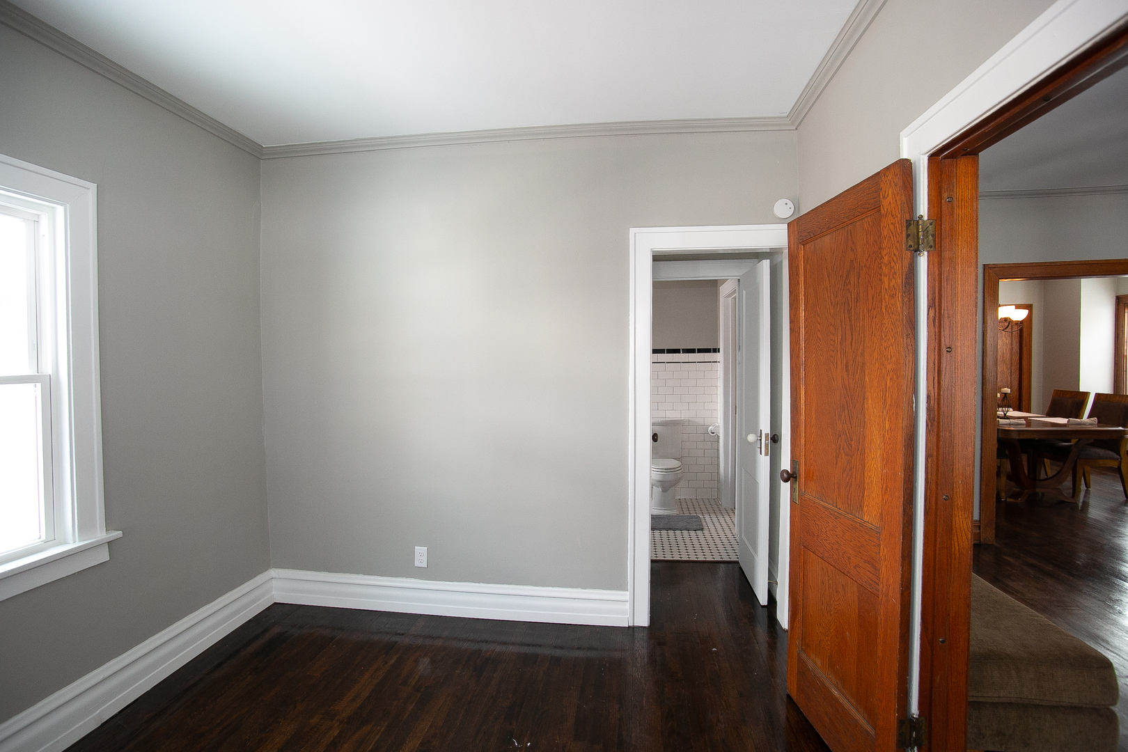 1659 Linden Road Homewood, IL 60430 - Photo 19 of 32 an empty room with wooden floor and a window