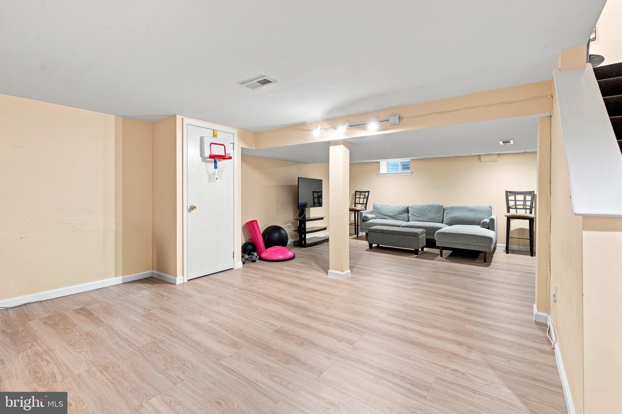 123 Harrogate Road Wynnewood, PA 19096 - Photo 31 of 40 Versatile basement retreat for leisure.