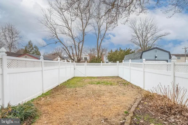 a view of backyard space