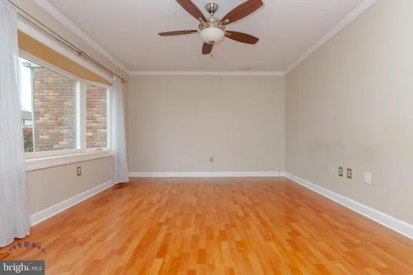 wooden floor in an empty room