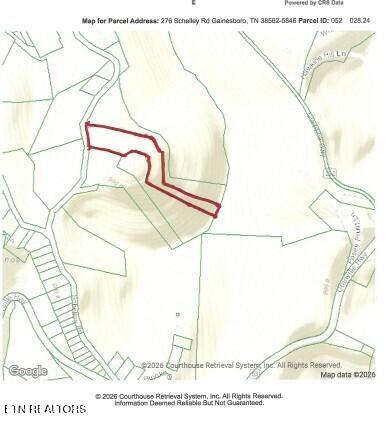 5-ac Schelley Road Gainesboro, TN 38562 - Photo 37 of 37 TOPO MAP