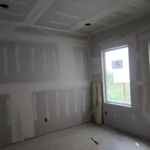 a room with a window