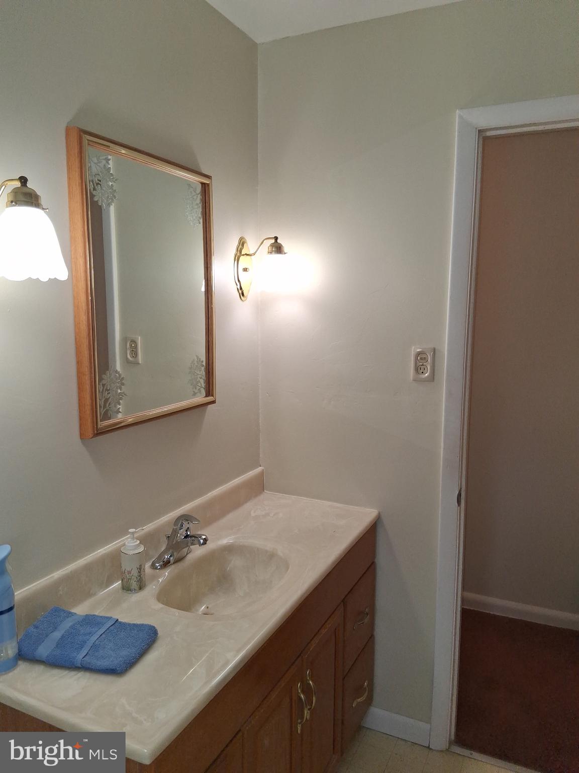 811 Fordham Street Delran, NJ 08075 - Photo 14 of 20 a bathroom with a sink vanity and a mirror