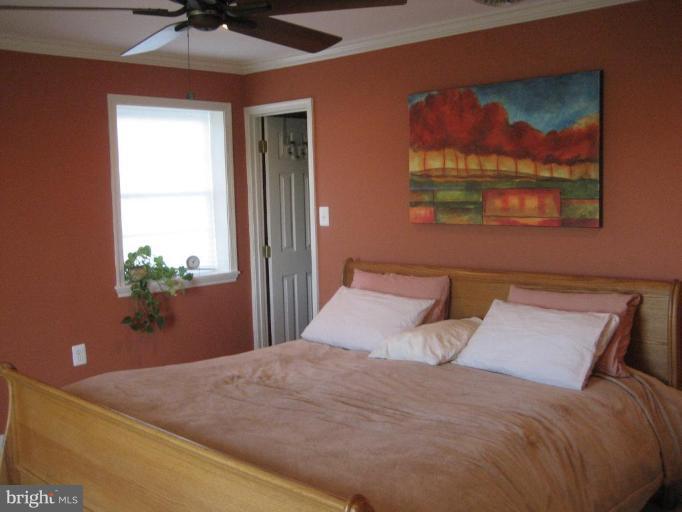 17019 West Willard Road Poolesville, MD 20837 - Photo 15 of 24 a bedroom with a bed and a painting on the wall
