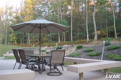 0 Point Phillips Road Bath, PA 18014 - Photo 7 of 8 a view of backyard with plants and outdoor seating