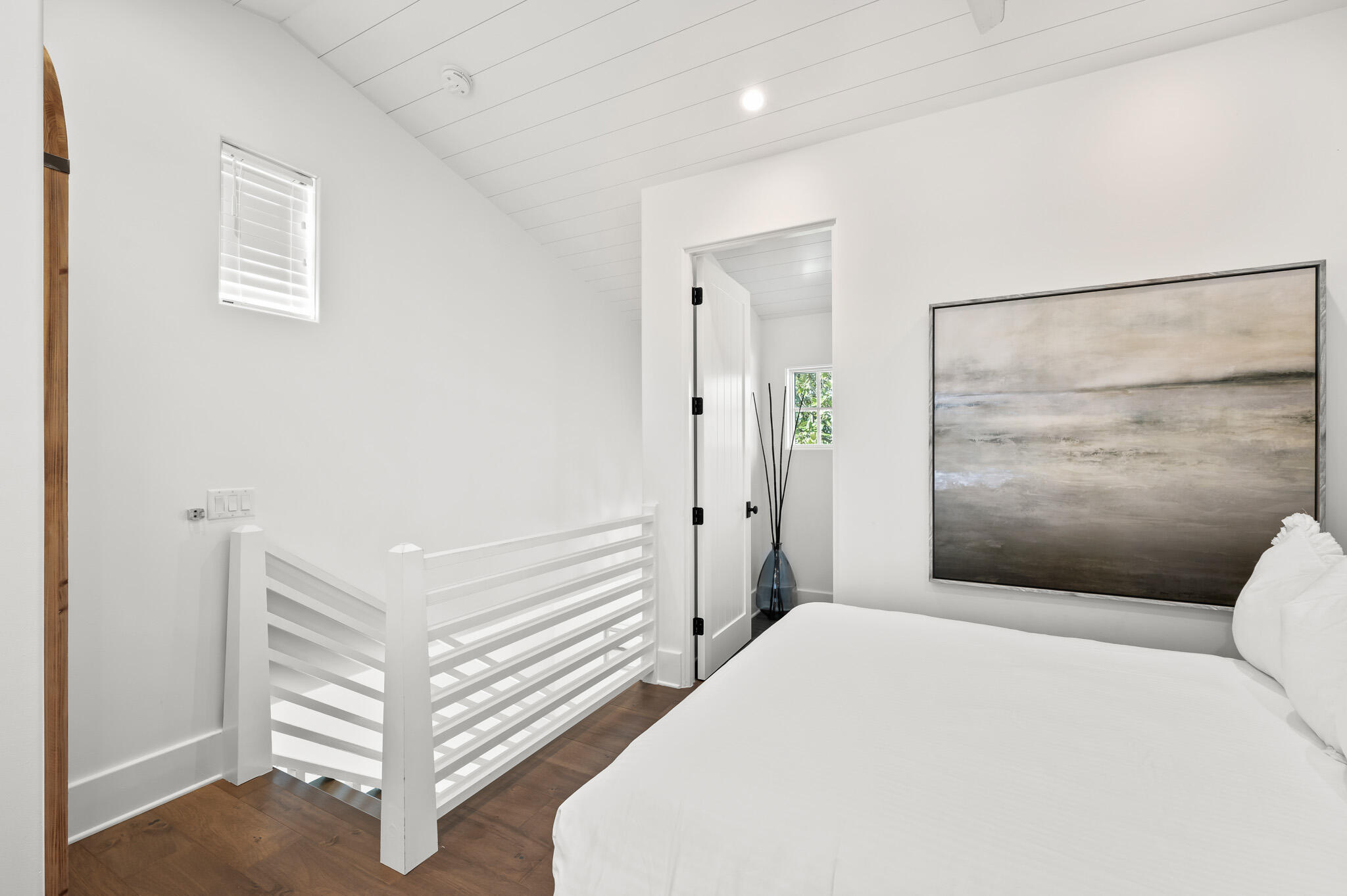 390 Walton Rose Lane Inlet Beach, FL 32461 - Photo 65 of 72 a bedroom with a bed and a walk in closet