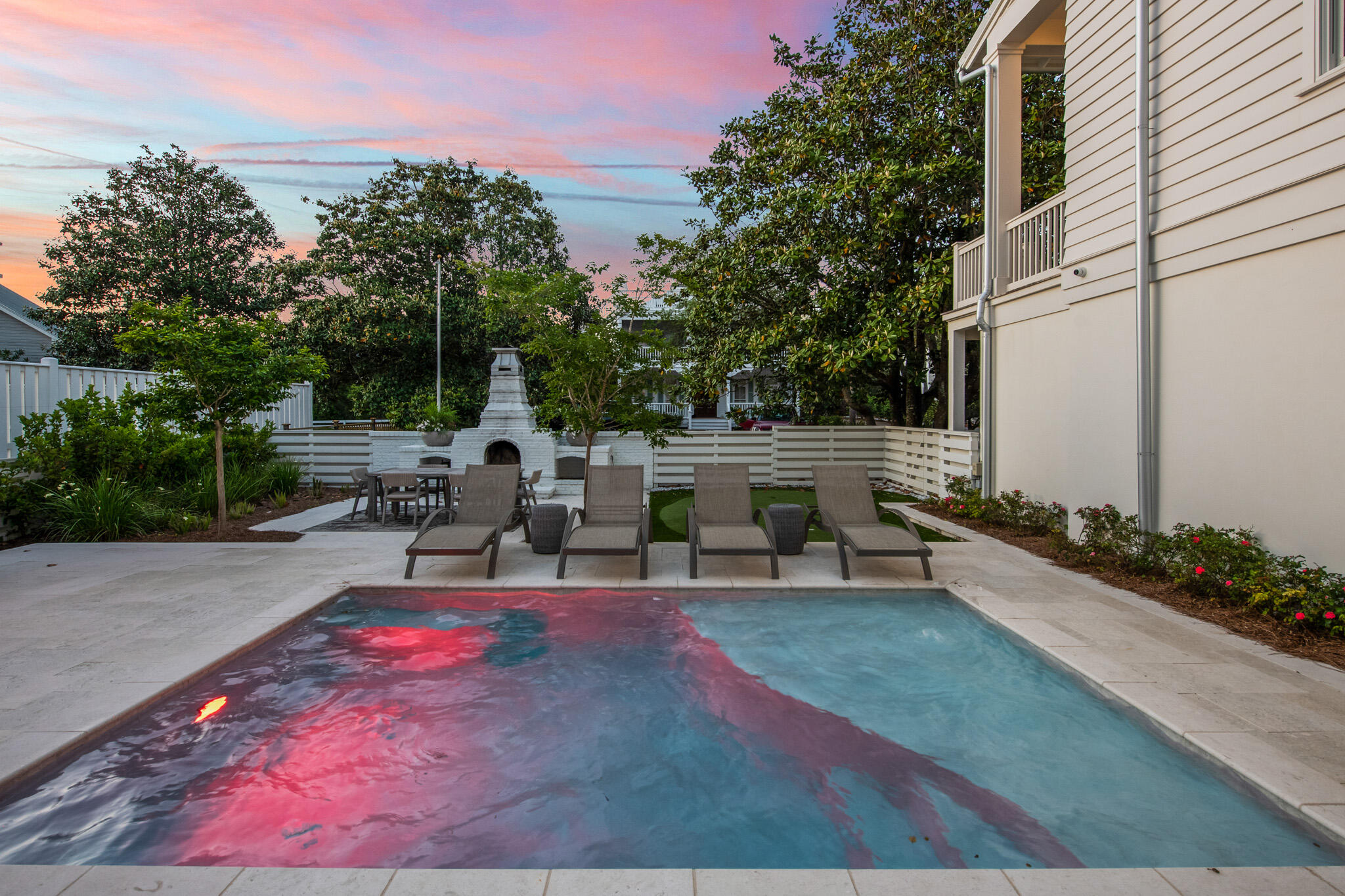 390 Walton Rose Lane Inlet Beach, FL 32461 - Photo 69 of 72 a view of backyard with sitting area