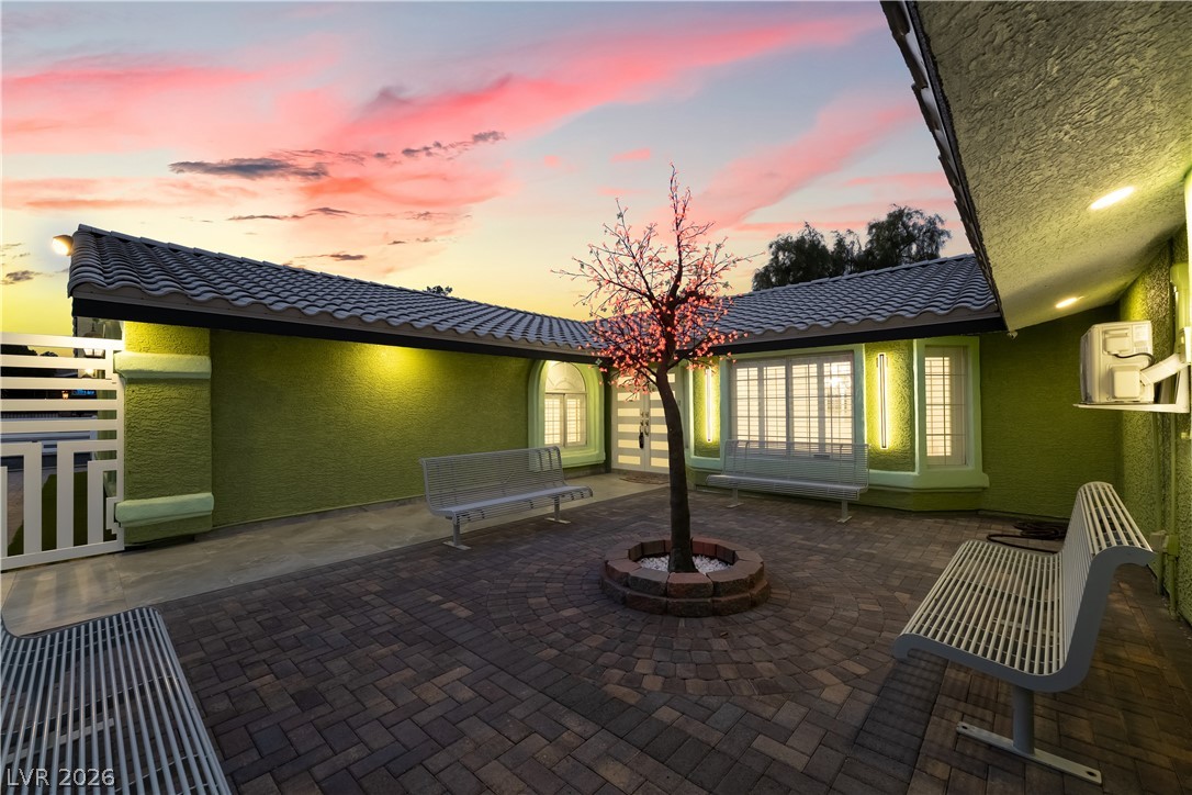 3160 East Viking Road Las Vegas, NV 89121 - Photo 23 of 99 View of patio / terrace with french doors