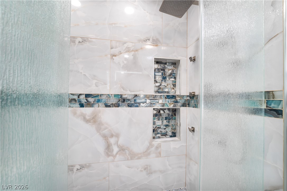 3160 East Viking Road Las Vegas, NV 89121 - Photo 66 of 99 Full bath featuring a stall shower