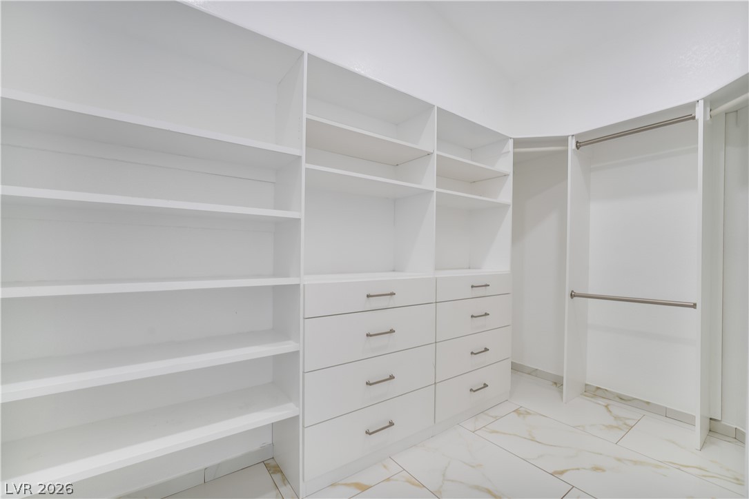 3160 East Viking Road Las Vegas, NV 89121 - Photo 71 of 99 Walk in closet with light marble finish floors