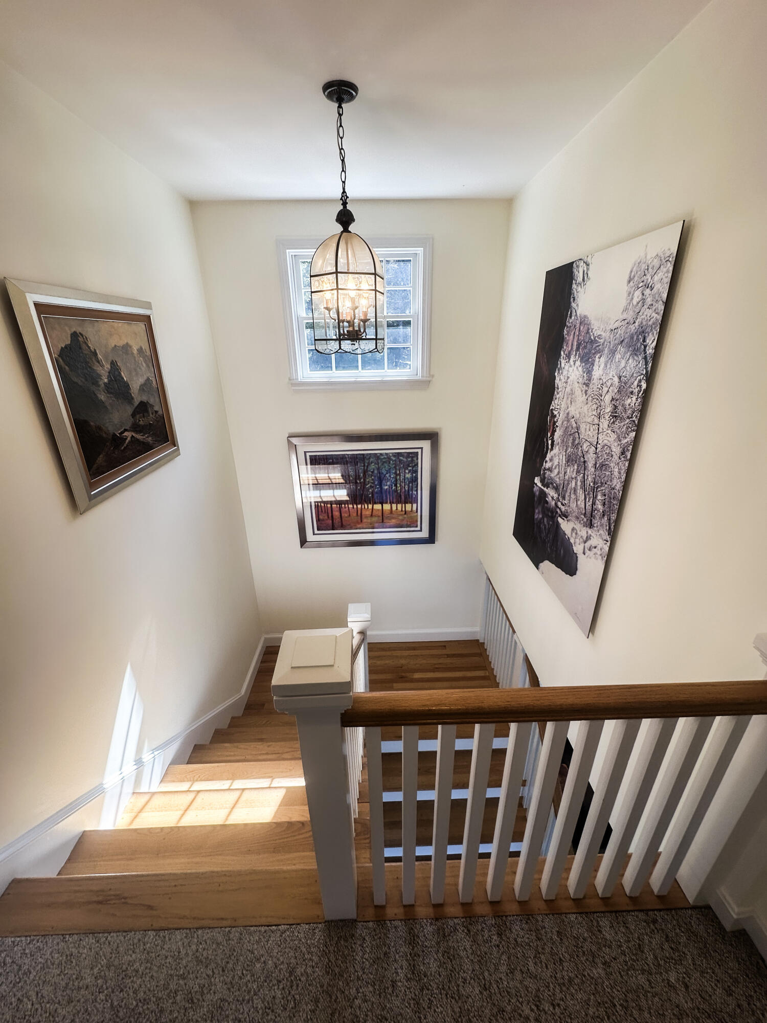 447 Ferry Road Islesboro, ME 04848 - Photo 53 of 82 stairslookingdownfrom2ndfl