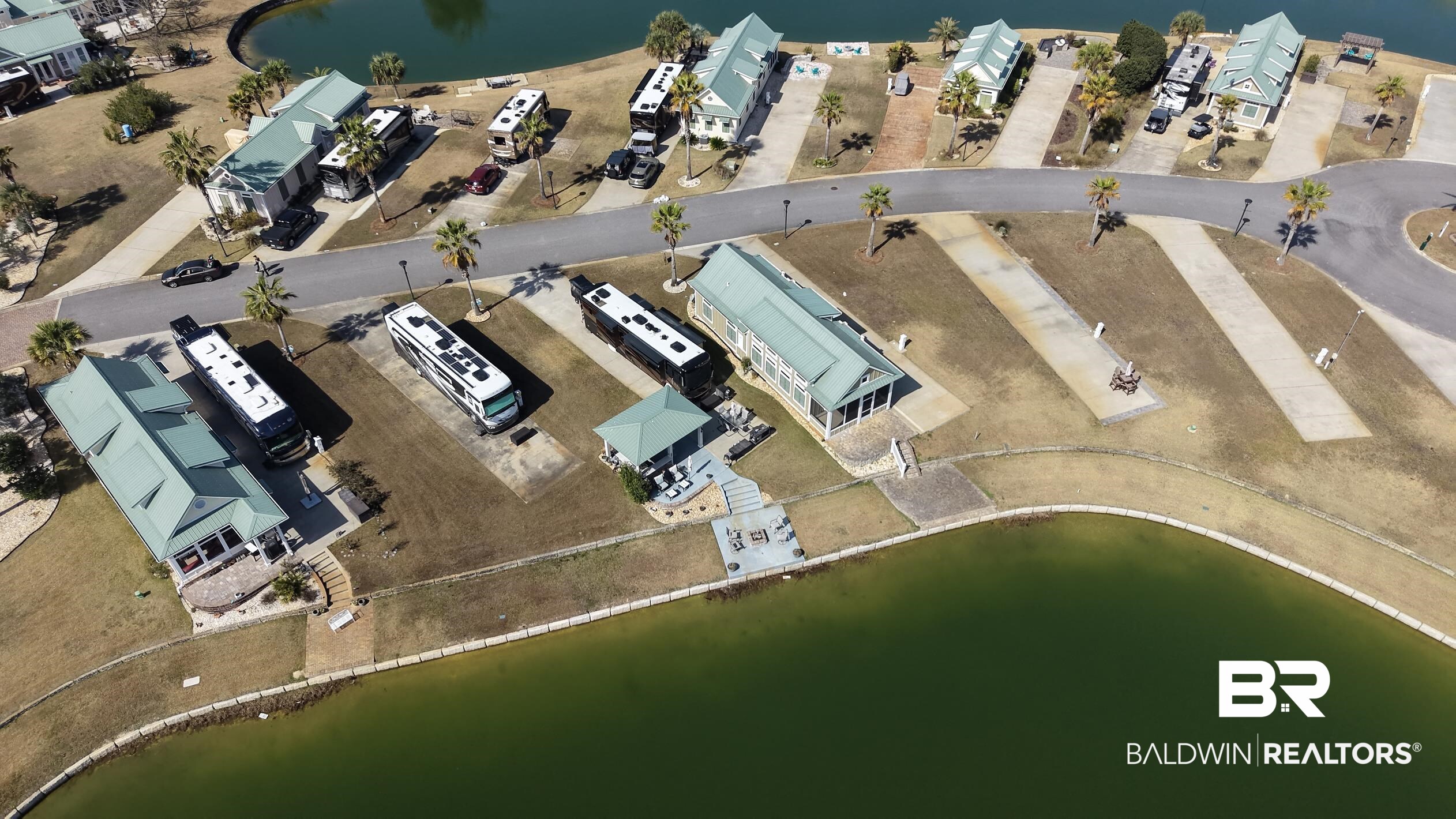 11996 Raptor Court Elberta, AL 36530 - Photo 22 of 45 Aerial perspective of suburban area featuring a nearby body of water