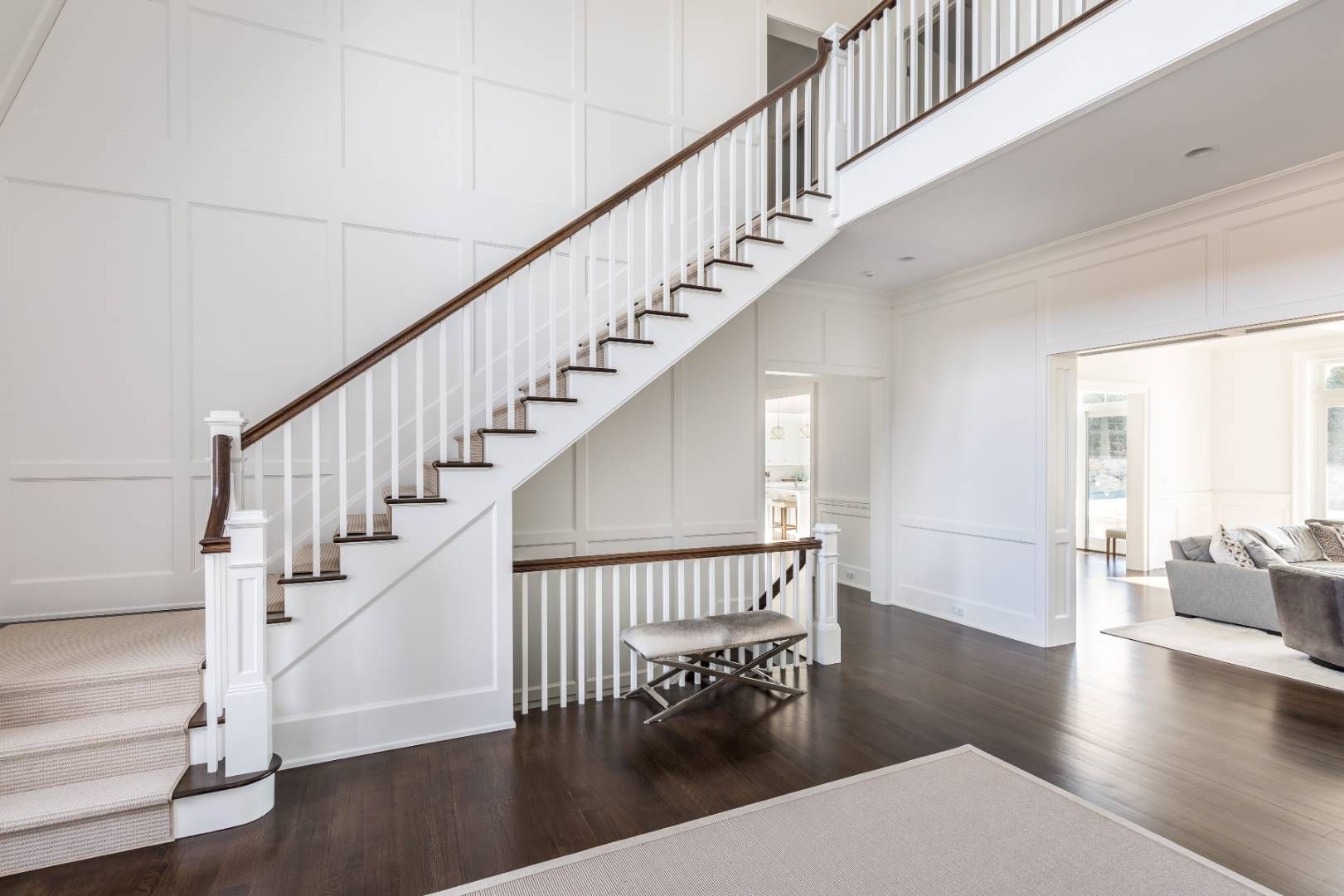6 Shady Pth Bridgehampton, NY 11963 - Photo 3 of 20 a view of entryway and hall with wooden floor
