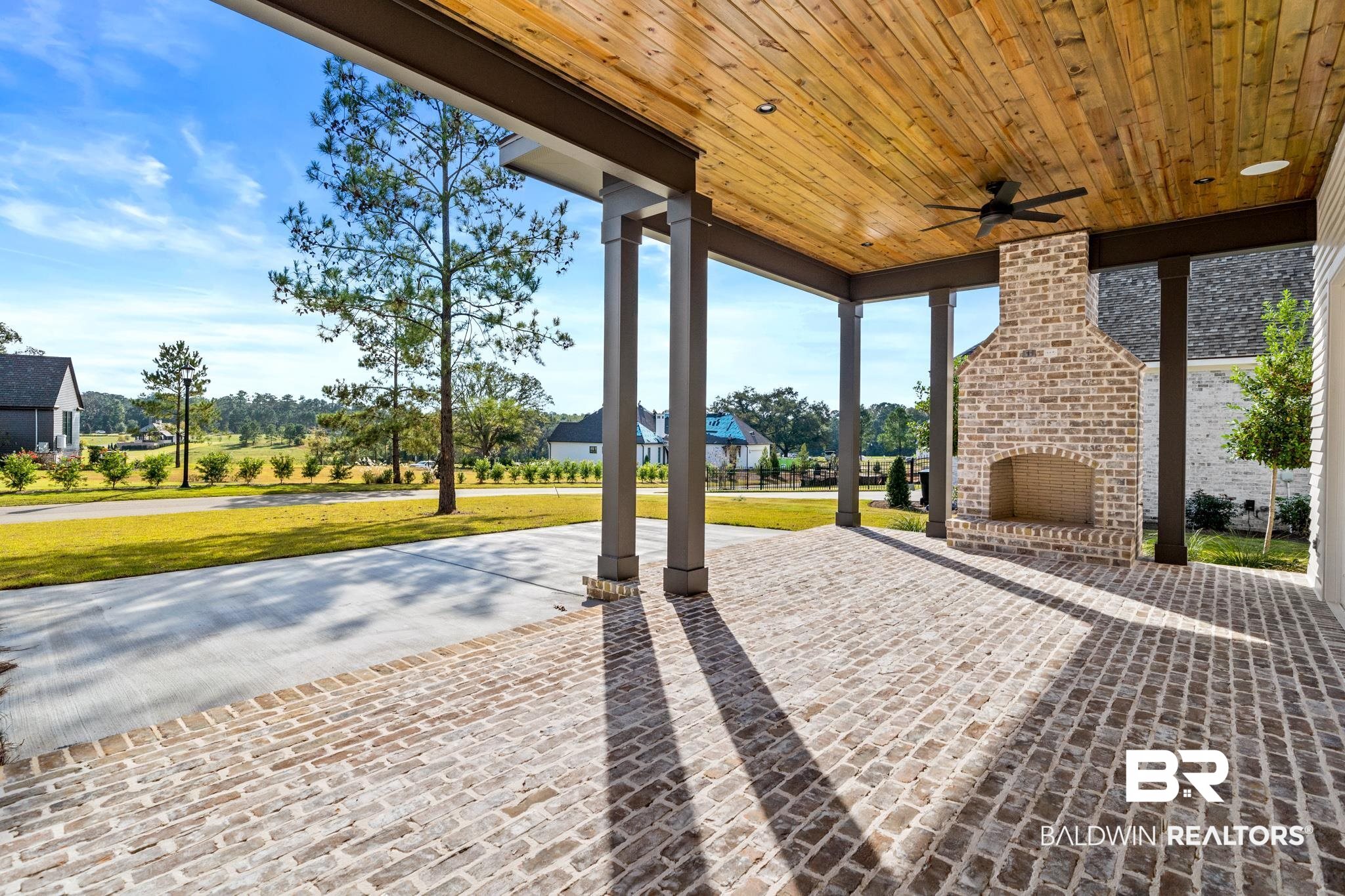 429 Leavie Lane Fairhope, AL 36532 - Photo 2 of 49 Back Patio w T&G ceiling