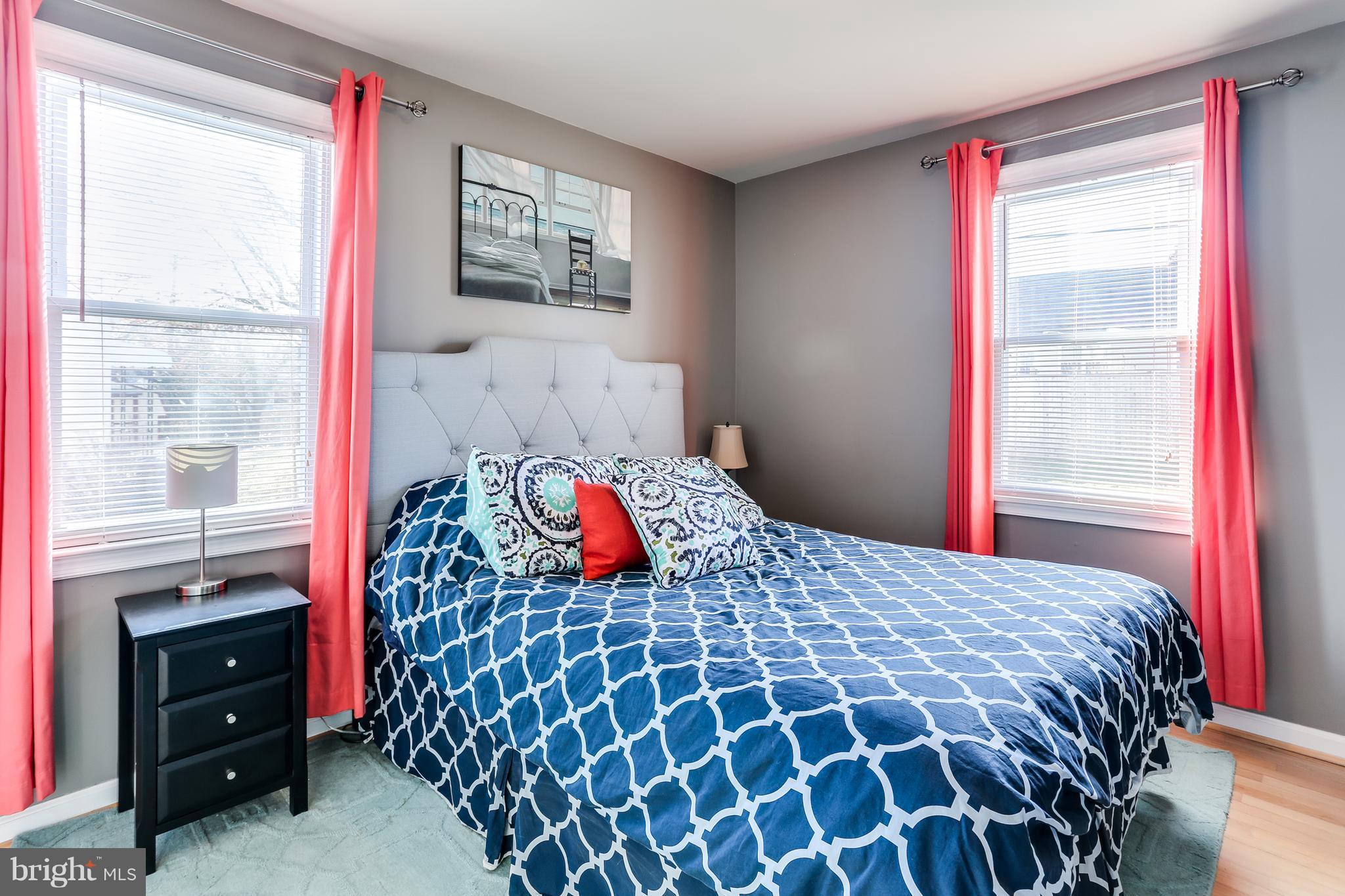 1803 Wendover Road Baltimore, MD 21234 - Photo 14 of 29 1st level master bdrm w/lots of light hdwd floors