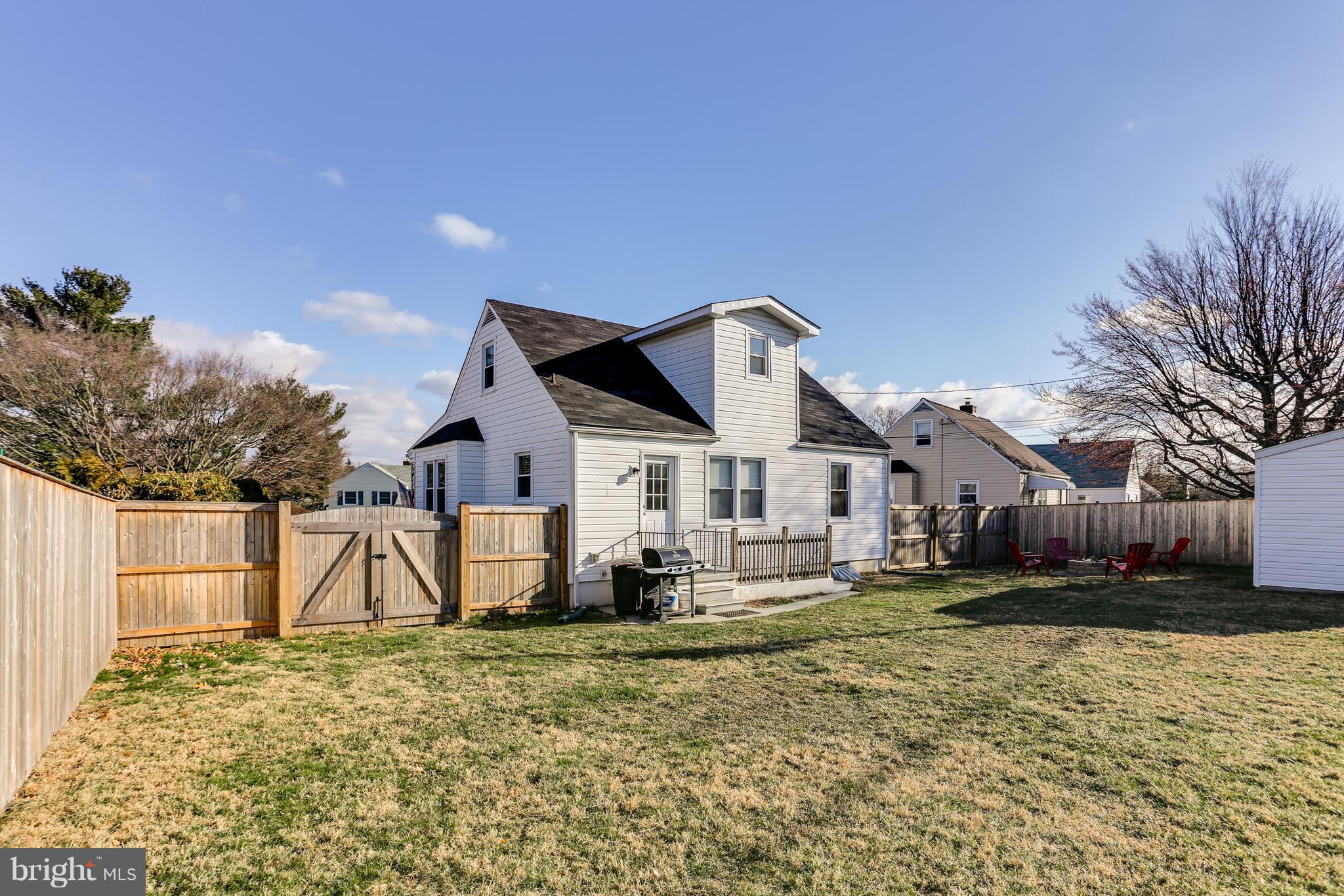 1803 Wendover Road Baltimore, MD 21234 - Photo 3 of 29 Rear of home with fully fenced yard.