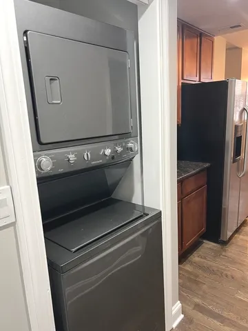 a view of washer and dryer