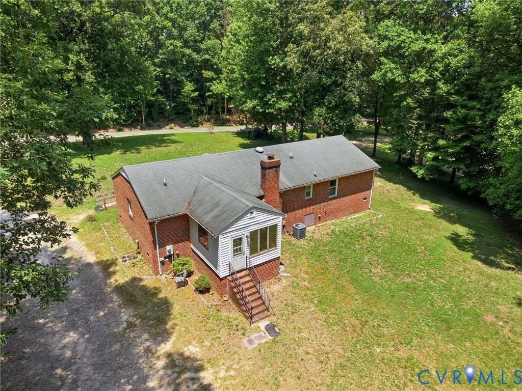 10111 Tunstall Road New Kent, VA 23124 - Photo 50 of 52 Brick exterior residence featuring a gabled roof a