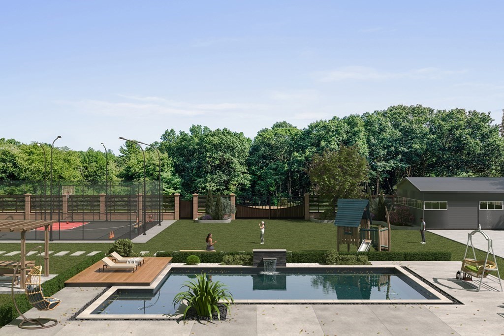 98 Heather Lane Needham, MA 02492 - Photo 12 of 31 swimming pool view