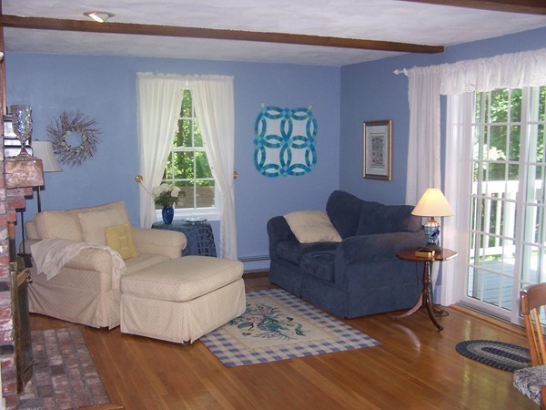 40 Porter Road Boxford, MA 01921 - Photo 6 of 16 a living room with furniture and a large window